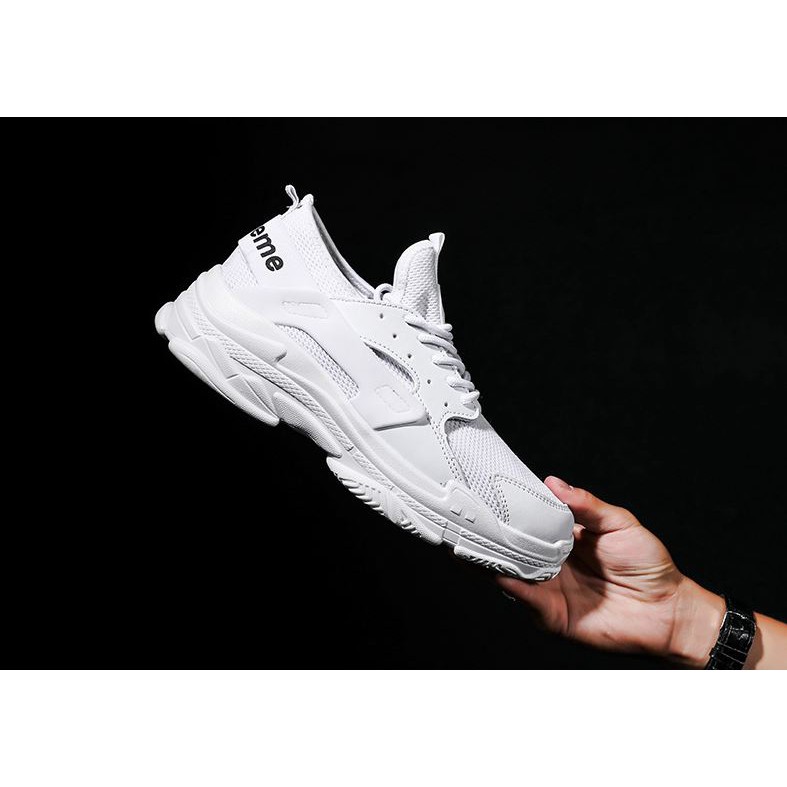 Giày thể thao, giày sneaker, giày nam siêu nhẹ (màu trắng) | BigBuy360 - bigbuy360.vn