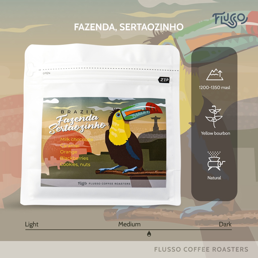 CÀ PHÊ SPECIALTY BRAZIL FAZENDA SERTAOZINHO