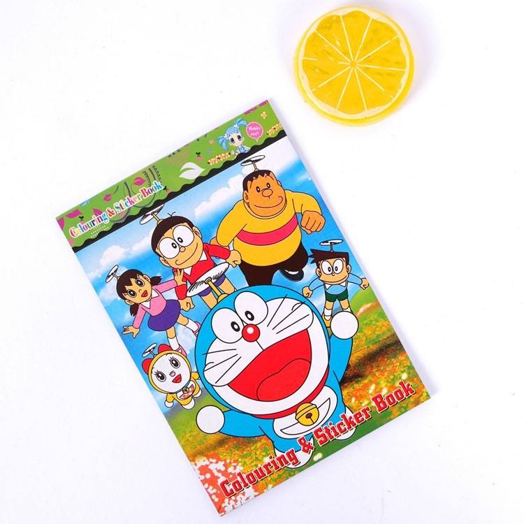 Sách Tô Màu DIY Hoạt Hình Xinh Xắn WJ023