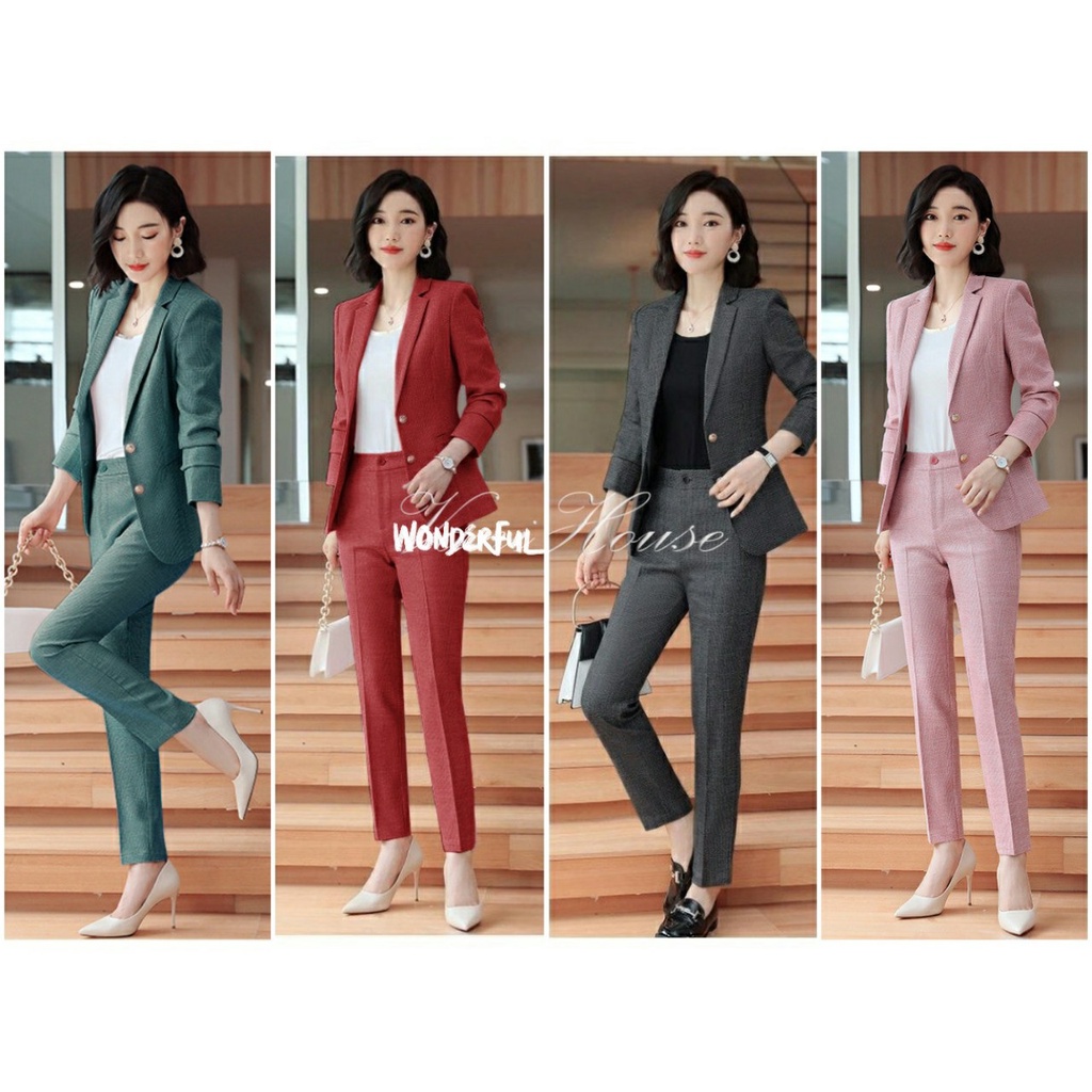 Set Nguyên bộ áo Vest quần dài - YB211114