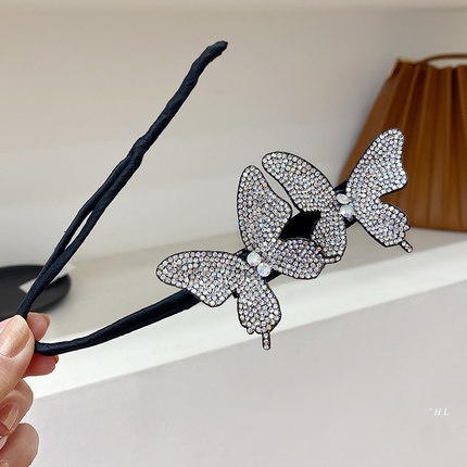 Kẹp Tóc Hình Bướm Lấp Lánh Xinh Xắn Thời Trang Dành Cho Nữ