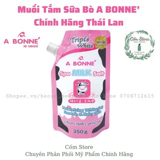 [Chính Hãng] Muối Tắm Sữa Bò Tẩy Tế Bào Chết A BONNE’ Spa Milk Salt 350g-Thái Lan