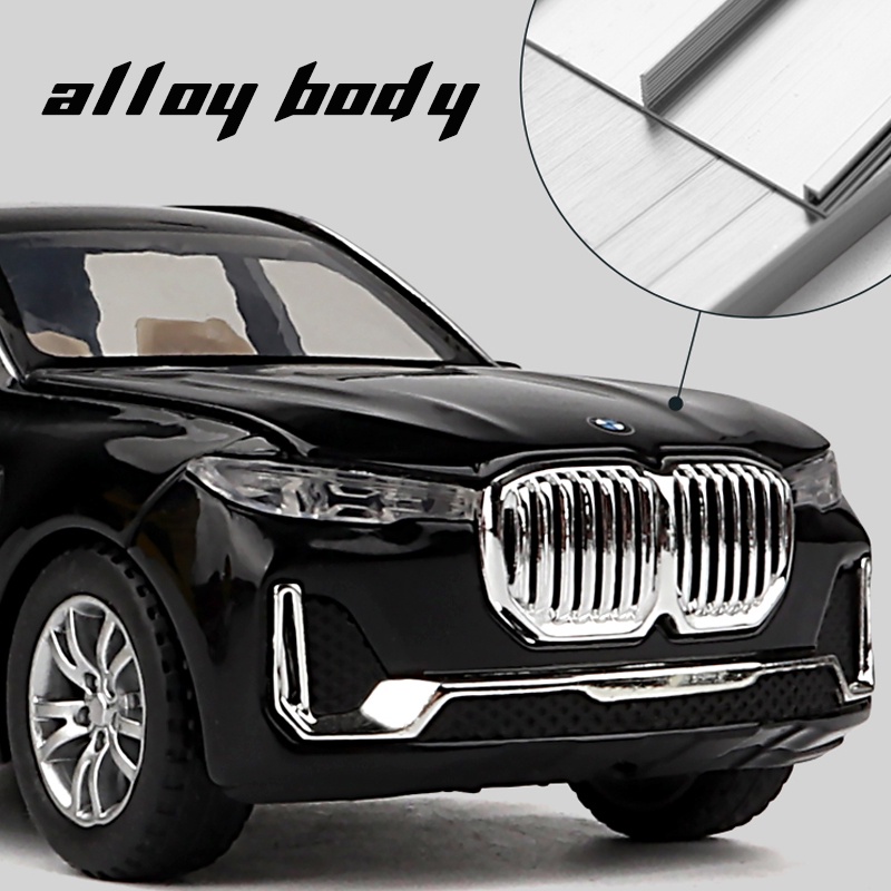 Mô Hình Xe Hơi BMW X7 Bằng Hợp Kim Tỉ Lệ 1: 32 Có Đèn Và Nhạc