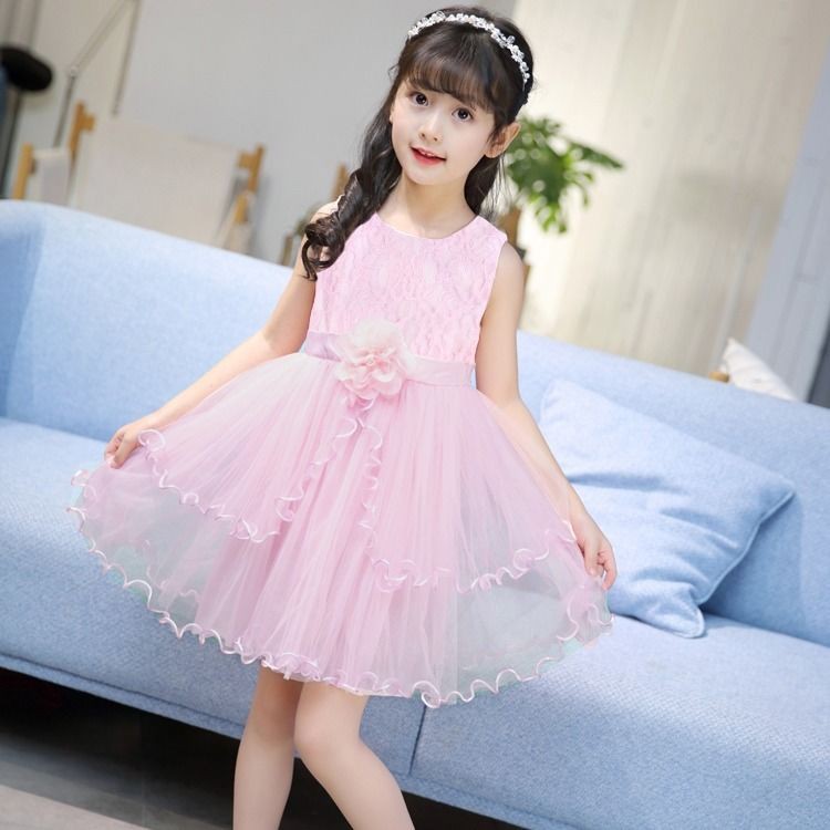 Quần áo trẻ em đẹp nhấtQuần áo trẻ con Cái váy vênh váo thời trang Hàn XẽName
