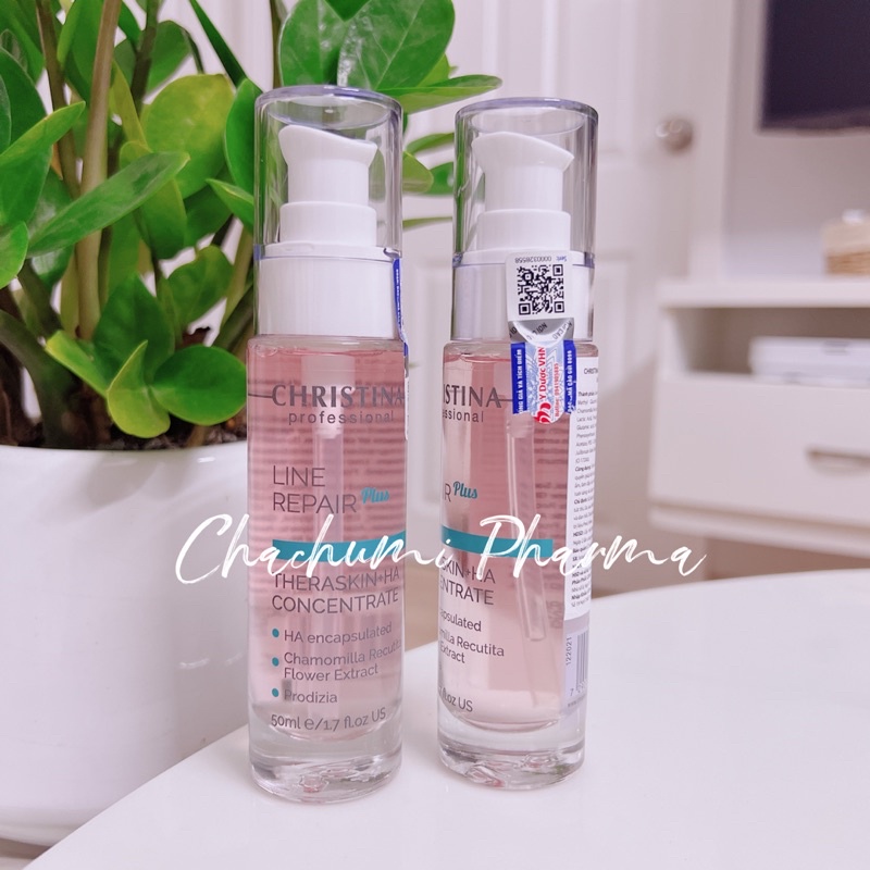 Tinh chất cấp nước Christina Line Repair Theraskin + HA Concentrate