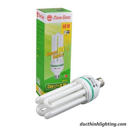 Bóng đèn Compact 4U 40W Rạng Đông