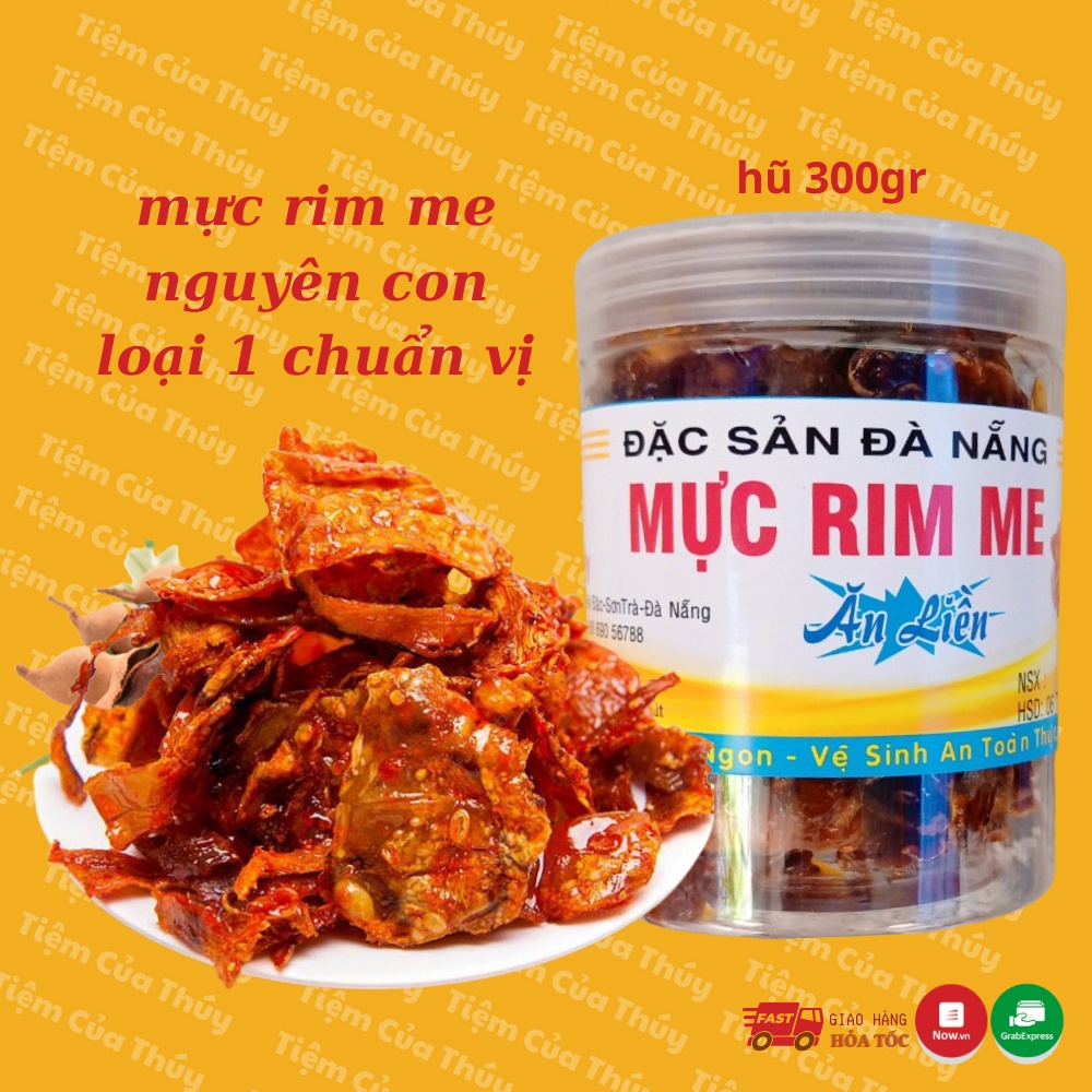 MỰC RIM ME đặc sản Đà Nẵng loại 1 nguyên con làm từ những con mực câu và gia vị truyền thống