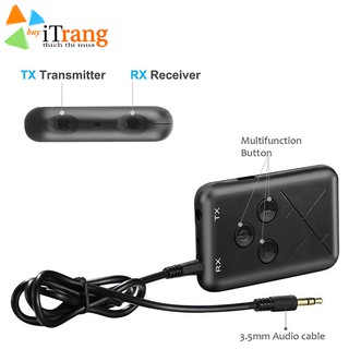 Bộ Thu Phát Âm Thanh Bluetooth 2 Trong 1 Đầu Cắm 3.5mm