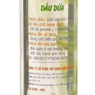 Dầu Dừa Xuân Nguyên 145ml