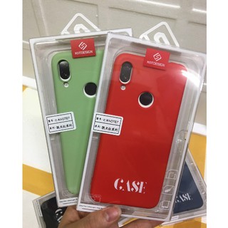 (Giá Rẻ) Ốp Lưng Cho Xiaomi Redmi Note 7/ note 7 Pro Silicon Màu Chống Bẩn Hiệu KT Desing Full Box