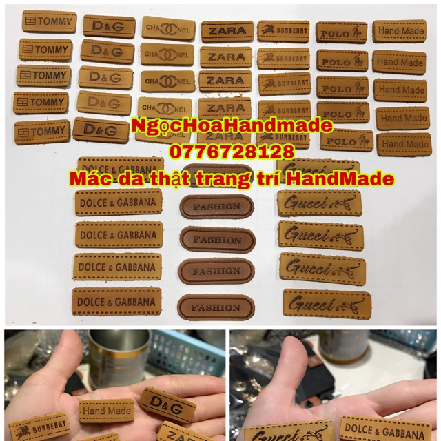 Mác da trang trí HandMade