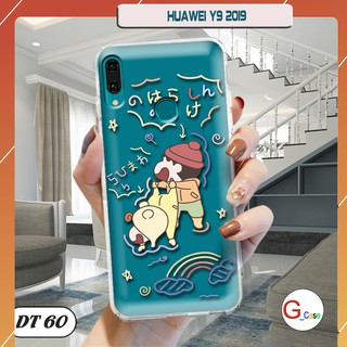 Ốp lưng dẻo trong in hình cho Huawei Y9 2019
