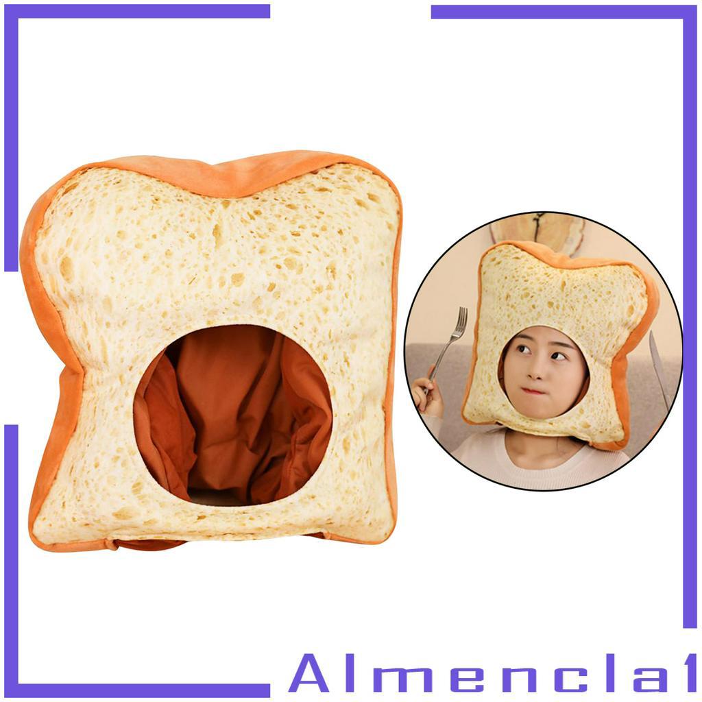 Mũ Hình Bánh Mì Hóa Trang Almencla1