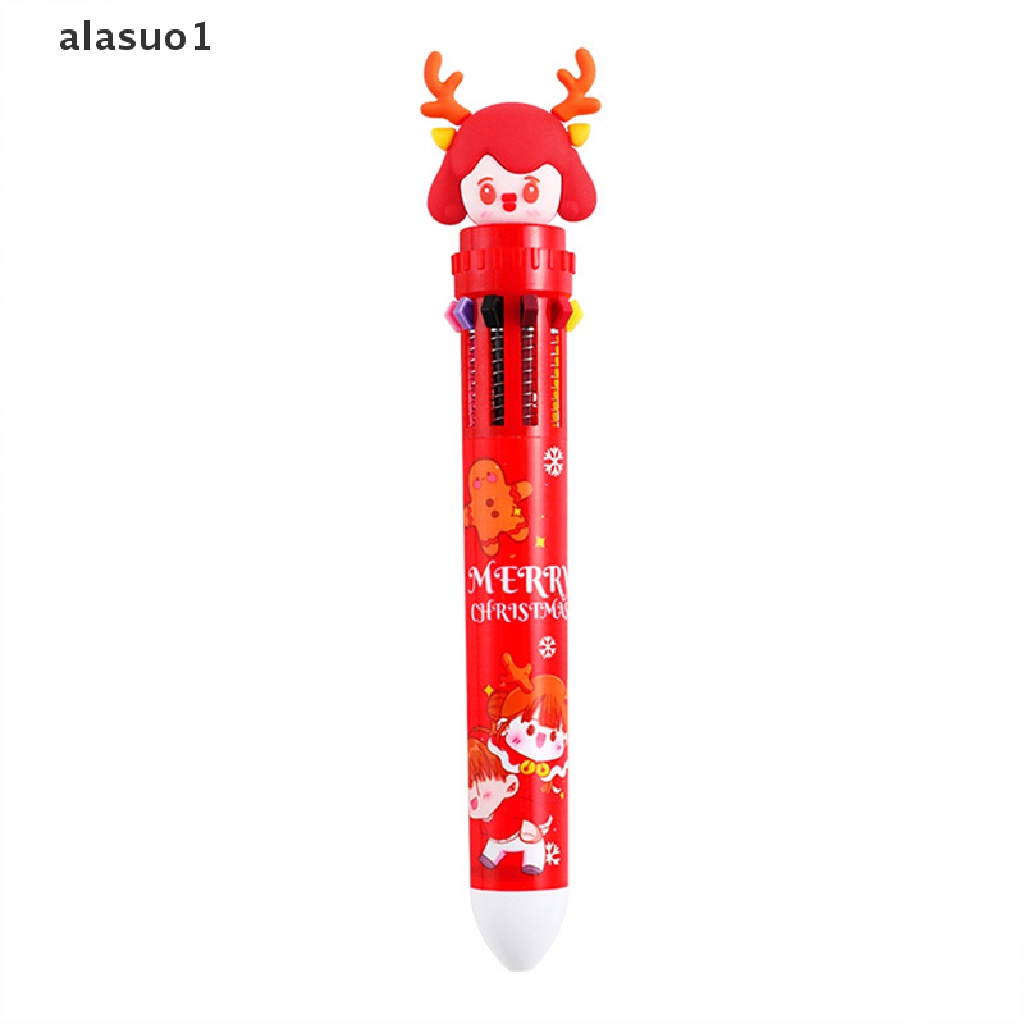 1 Bút Bi Họa Tiết Giáng Sinh Dễ Thương Bắt Mắt