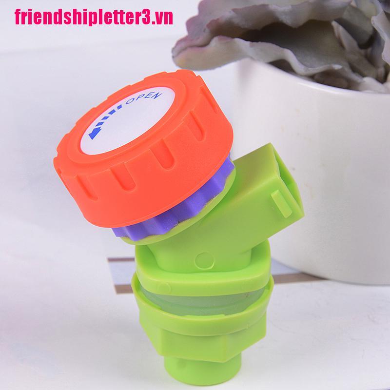 Đầu vòi xả nước dạng núm vặn bằng nhựa dùng để thay thế cho bể chứa nước/xô chứa nước ngoài trời