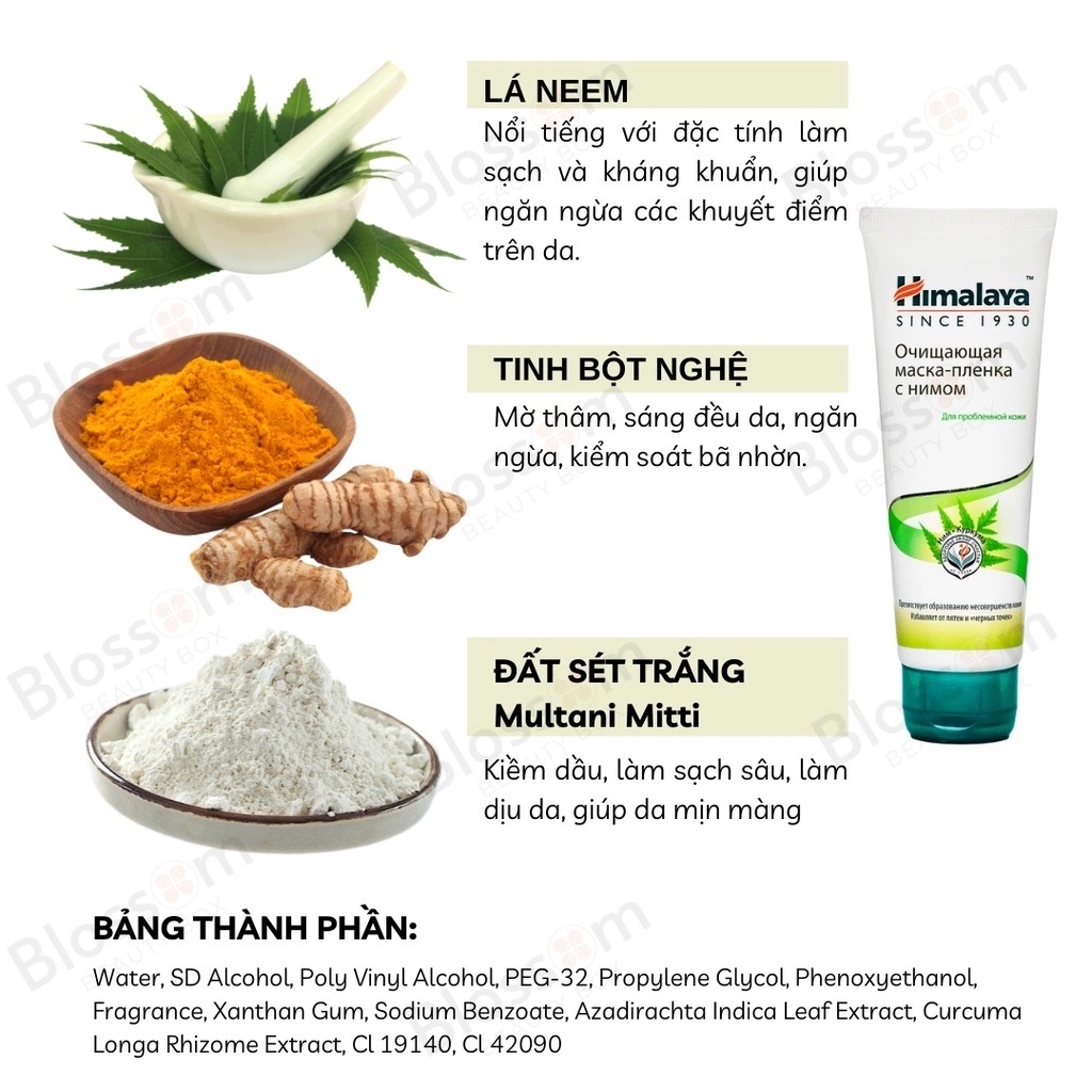 Mặt nạ Himalaya Herbals Neem