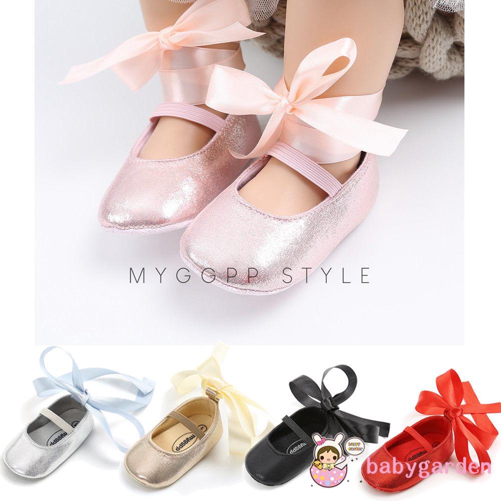 Giày búp bê đế mềm chống trượt cho em bé tập đi