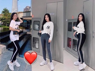 Quần legging sọc Thái Lan
