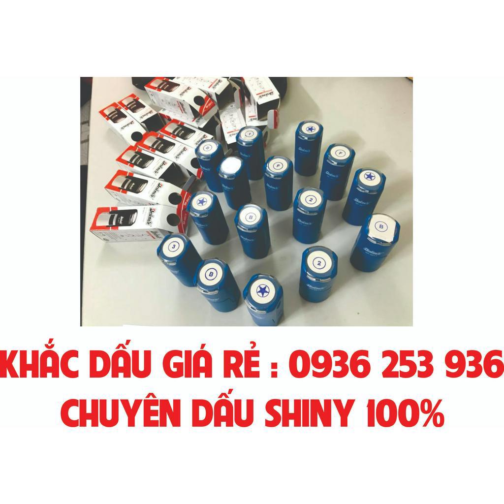 Khắc Dấu Logo, Dấu Tích Điểm Theo Yêu Cầu, đường kính 17mm