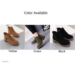 Giày Boot Da Lộn Thời Trang Cho Nữ