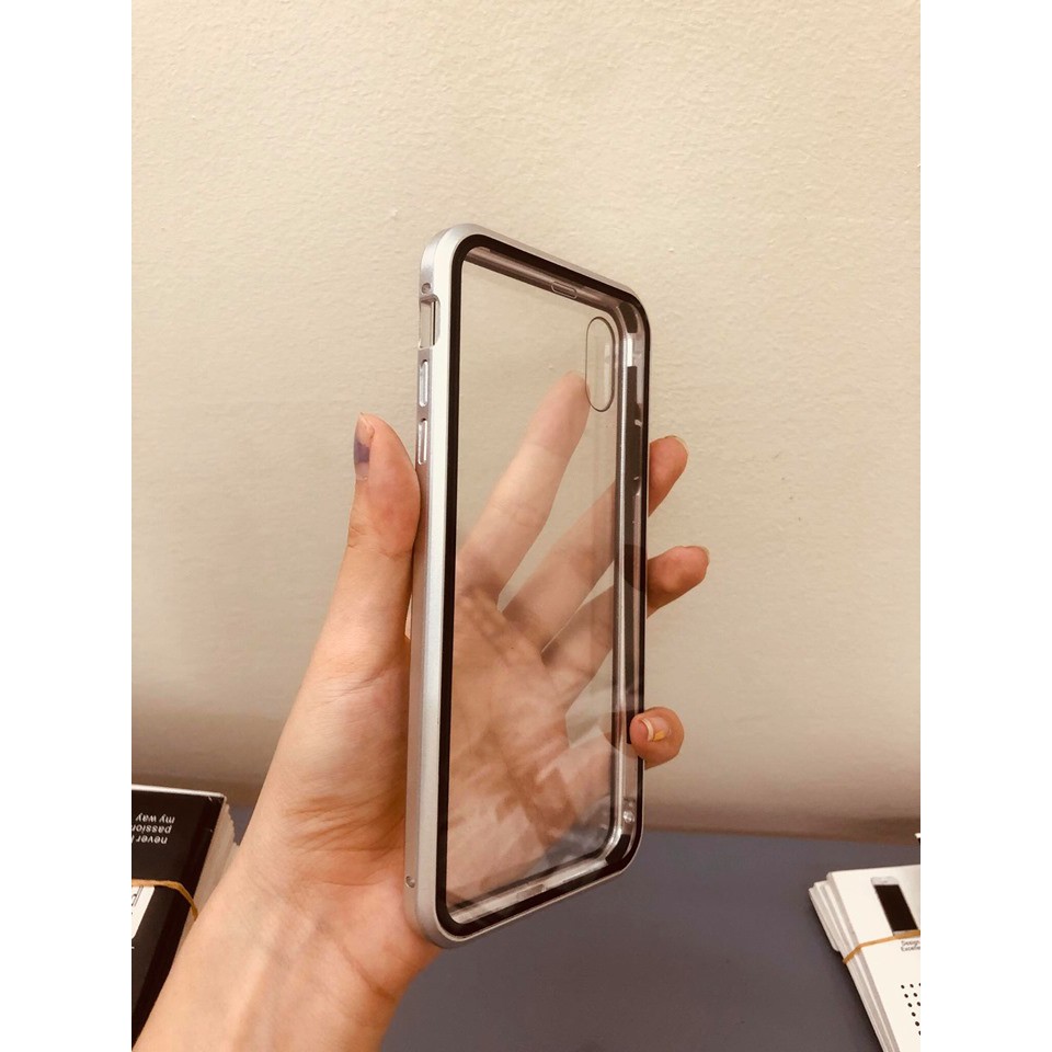 Ốp Nam Châm 2 Mặt Cường Lực Cho Điện Thoại Iphone 7Plus - Xs Max