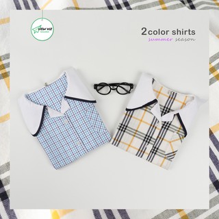 [NỘI ĐỊA HÀN QUỐC] Áo sơ mi trẻ em kiểu thủy quân - NEWKIZ