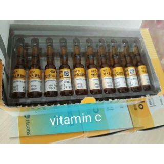 SALE🌡️SET 10 ỐNG SERUM C TRẮNG DA HUONS ASCORBIC ACID dành cho spa Hàn Quốc