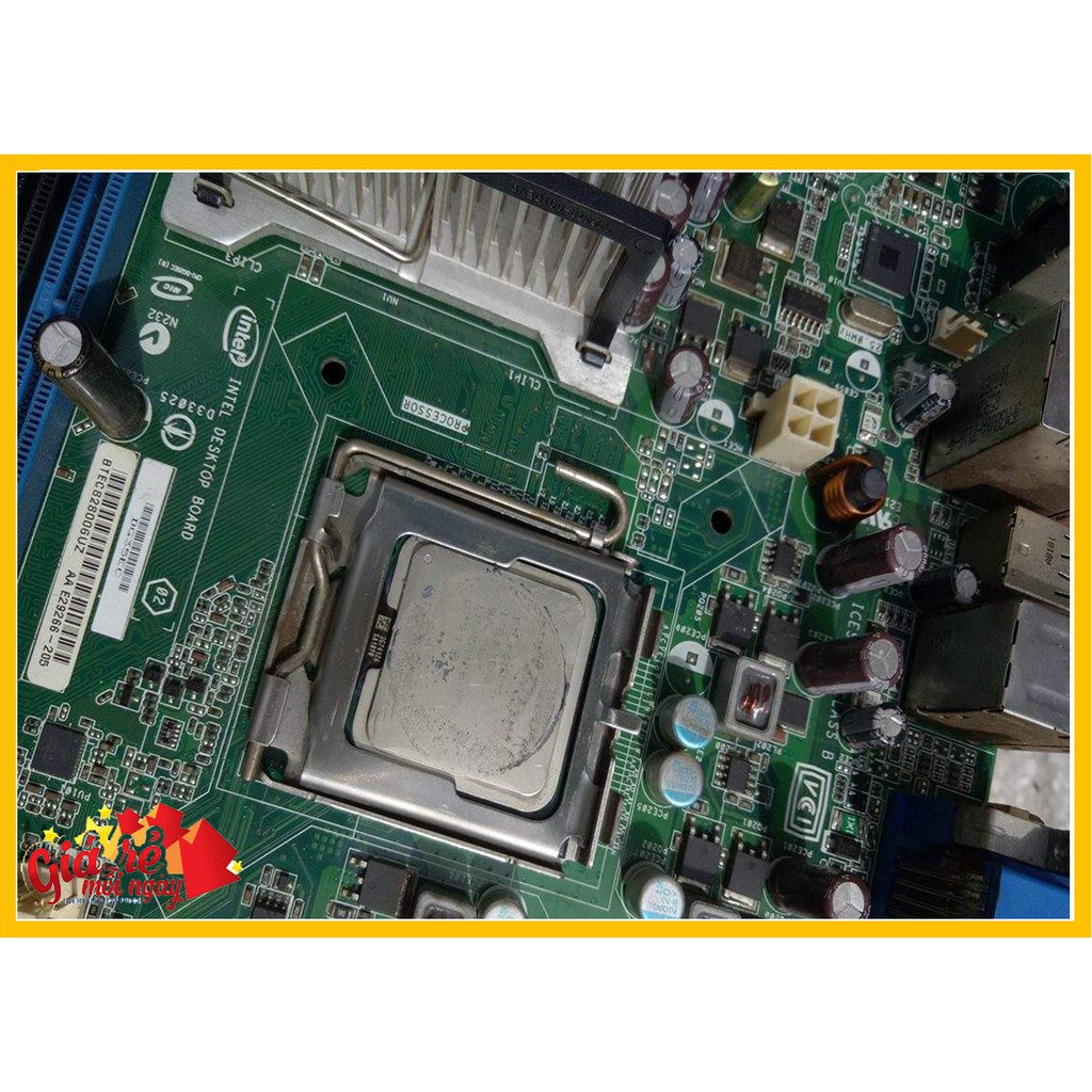 Bộ vi xử lý CPU Intel Xeon X3210 4 nhân 4 luồng Socket 775 cho main G31 G41 (kèm gói keo tản nhiệt)