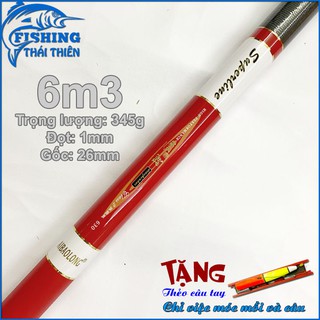 Cần câu tay Superline 6m3