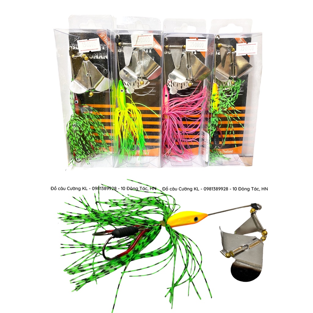 Mồi giả Buzz Bait Thailand