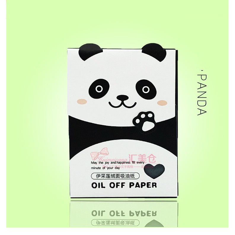 Giấy Thấm Dầu Than Hoạt Tính Oil Off Paper OP24 |( Gói 80 Miếng ) | BigBuy360 - bigbuy360.vn