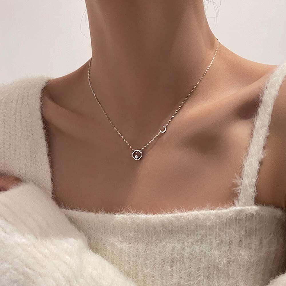 Vòng cổ Thiết Kế Sáng Tạo Ngọt Ngào Cho Bạn Gái|Vòng cổ Đồng Phong Cách Hàn Quốc