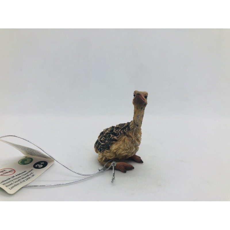 Mô hình động vật , đồ chơi con vật CollectA chính hãng chim Đà điểu con ngồi 88460 - Schleich House