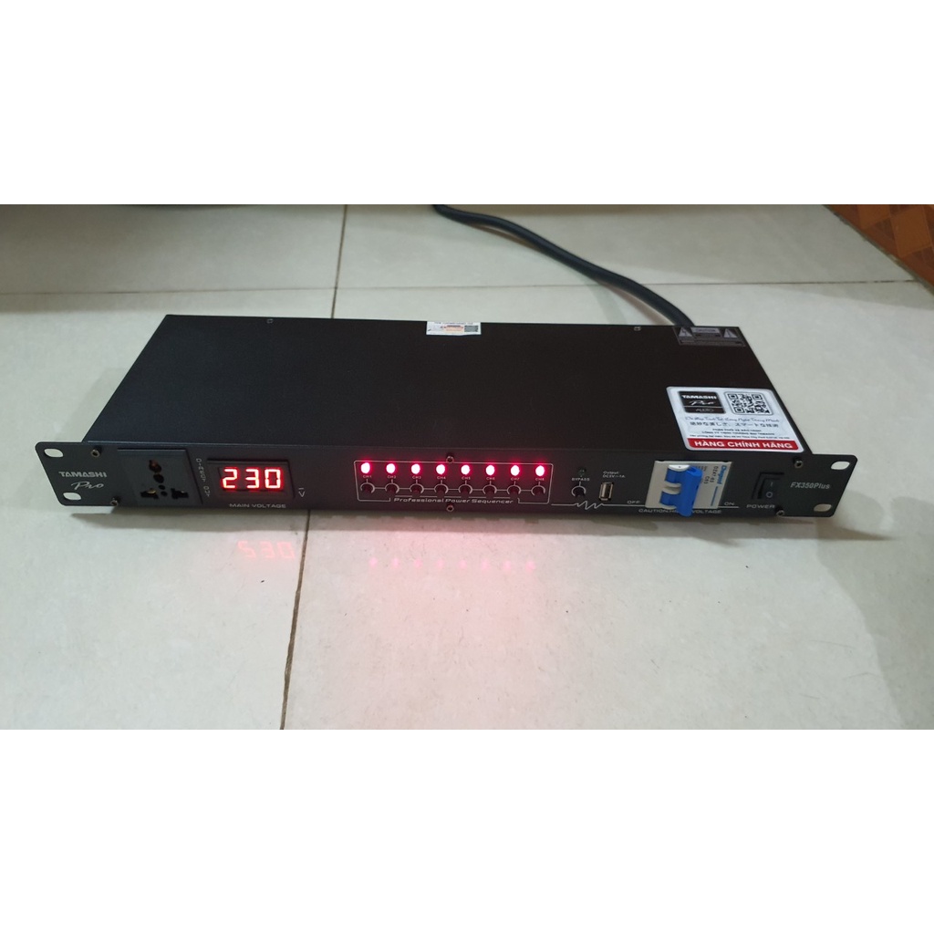 Quản lý nguồn điện TAMASHI PRO FX350PLUS.Quản Lý Nguồn Có Hệ Thống Lõ Nguồn Chống Nhiễu Cao Cấp
