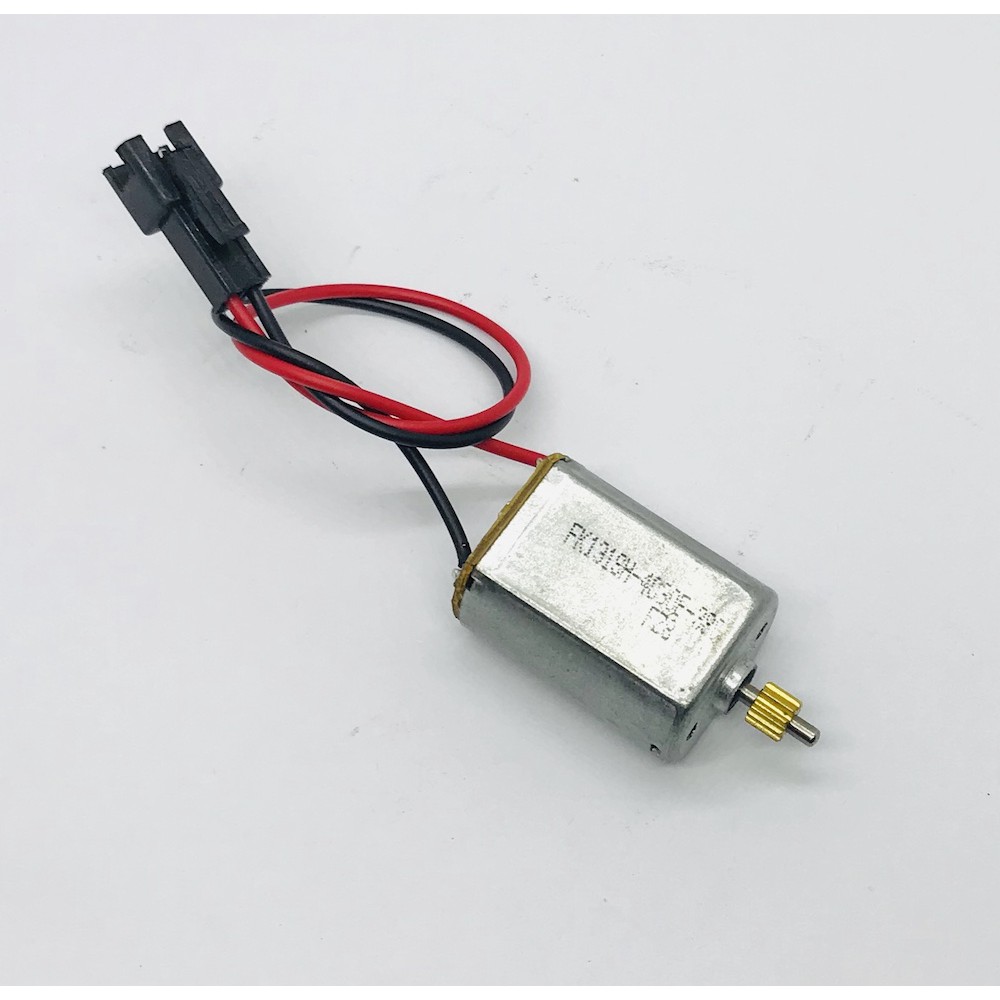 Motor mini 3.7V mã 131 FK131SH tốc độ cao 28000 RPM kèm bánh răng cáp nối bảng mạch chống nhiễu dùng cho xe điều khiển R