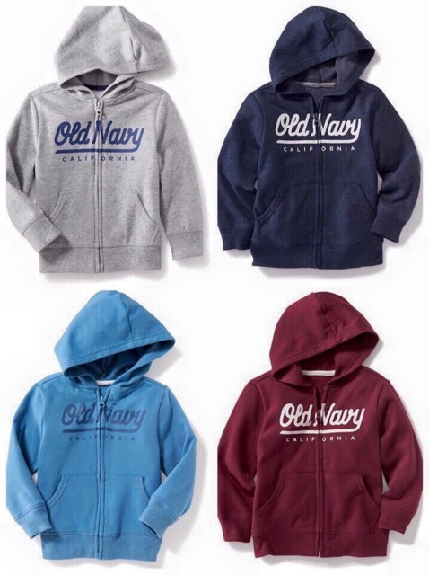 ⭐️ Áo khoác nỉ có mũ bé trai, bé gái Oldnavy