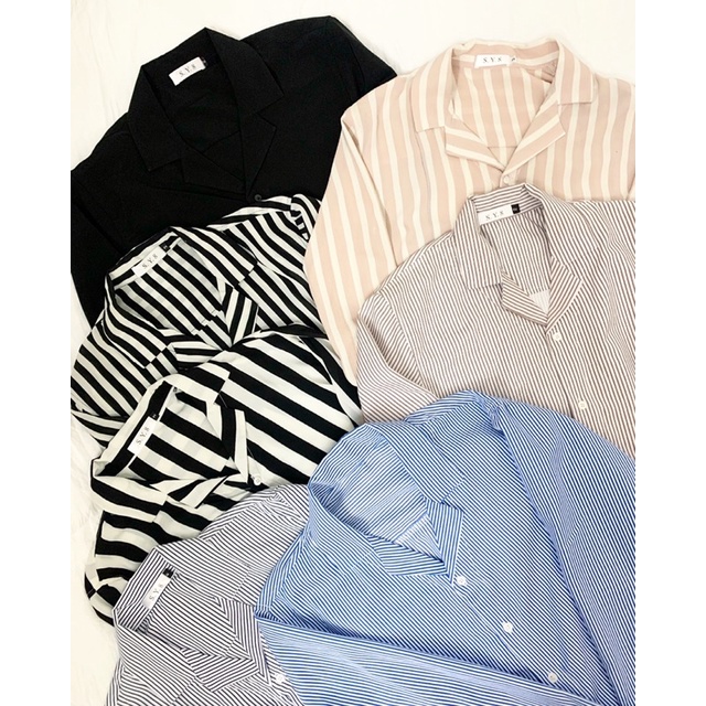 [SALE -70% XẢ SIZE NỮ/UNISEX] SƠMI CỔ VEST SIZE 0/1 | BigBuy360 - bigbuy360.vn