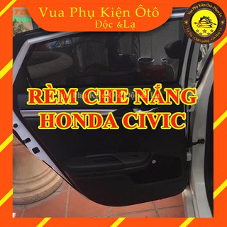 Rèm che nắng theo xe Honda Civic  2016- 2020- Bộ 4 tấm dính nam châm