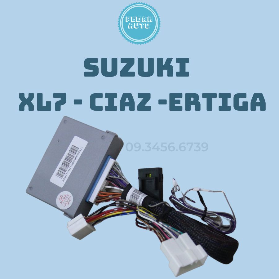 Modul Tự Động Gập Gương + Lên + Xuông Kính Xe Suzuki Ciaz, Suzuki XL7, Ertiga cắm giắc zin 100%