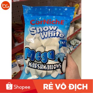 Marshmallow Snow White gói 120gr (ăn trực tiếp/ nướng, KHÔNG nấu kẹo)