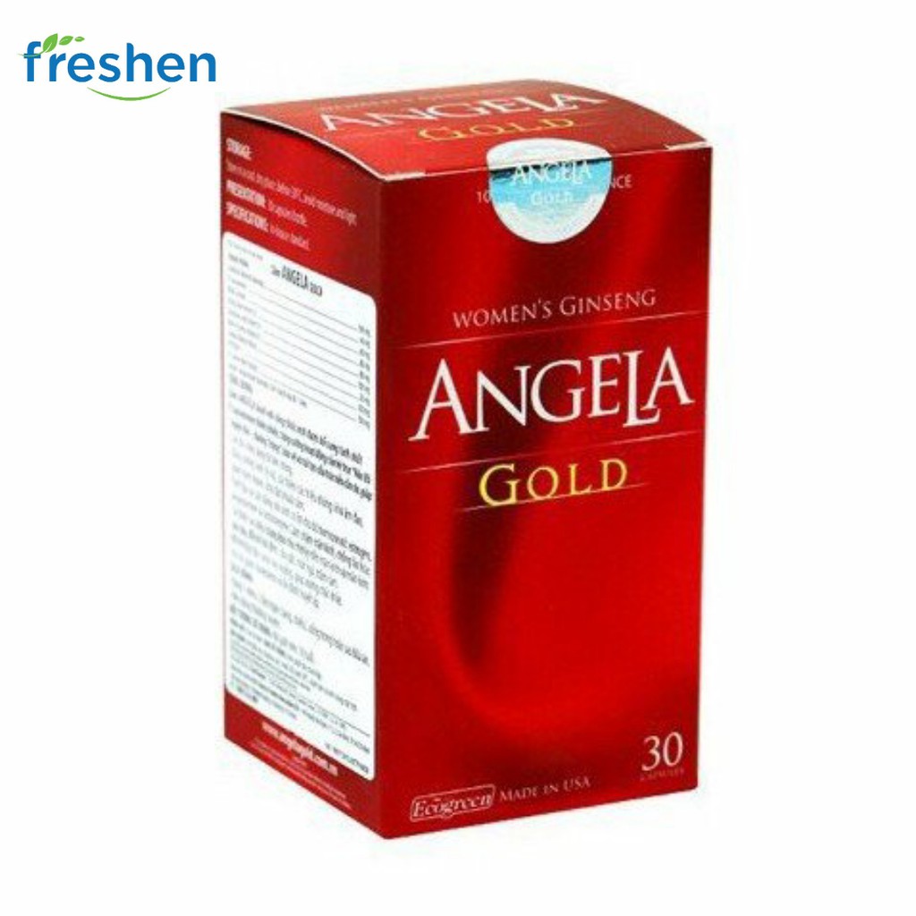 Sâm Angela Gold có tem tích điểm - Hỗ trợ bổ sung nội tiết tố