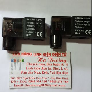 ĐẦU VAN ĐIỆN TỪ 24V VÀ 220V