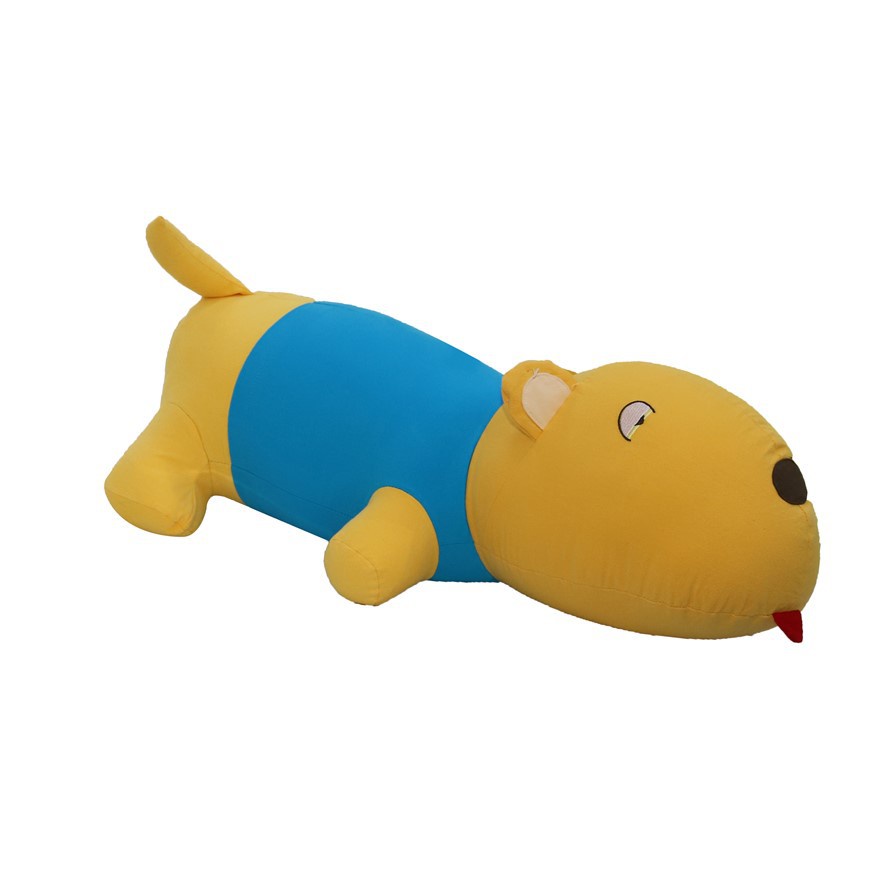 Gối ôm, thú nhồi bông hình chó đầu to Hometex 954x18cm) cho trẻ em
