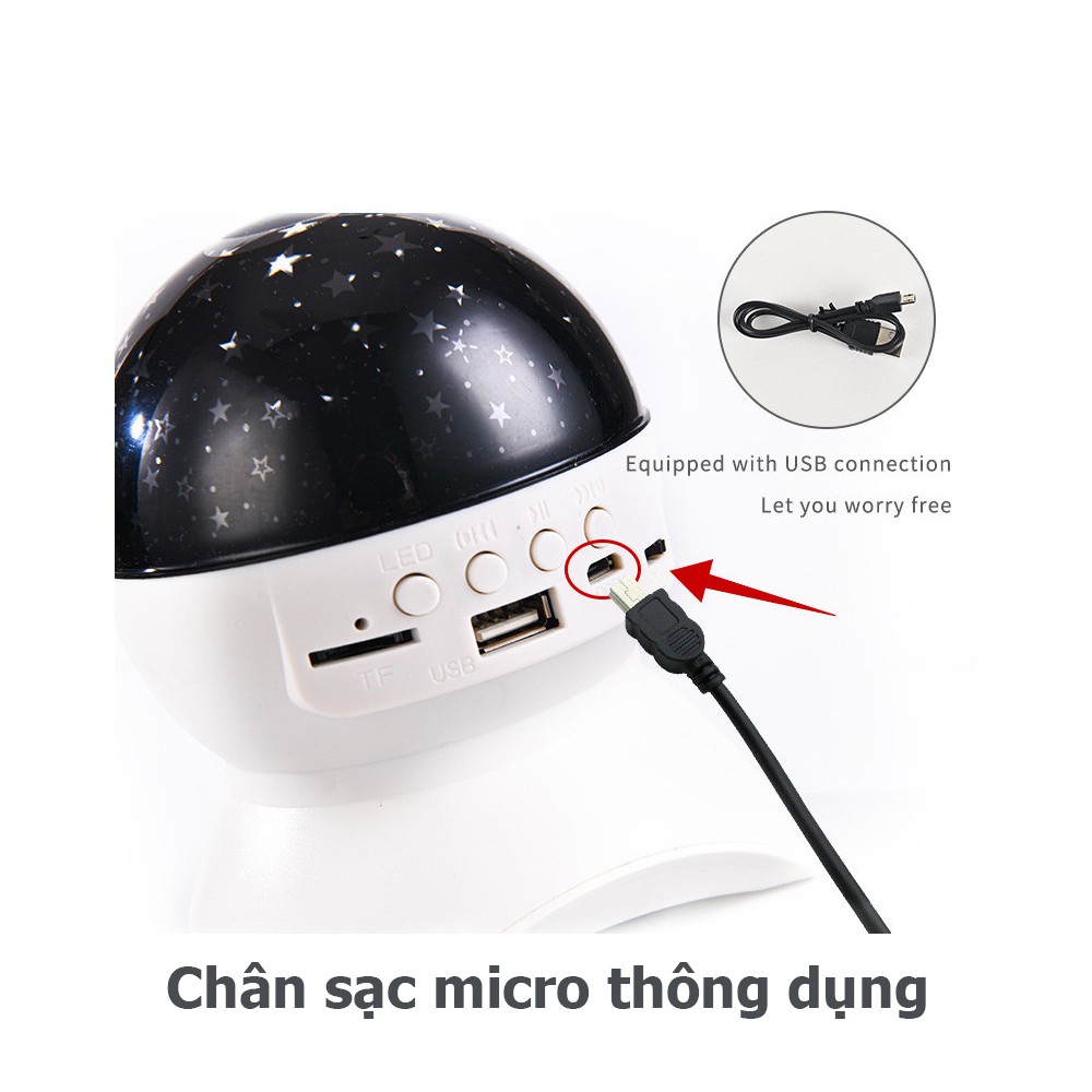 Loa bluetooth mini không dây kết hợp đèn nháy quẩy tiện lợi,  kết nối xa đến 10m, có điều khiển từ xa