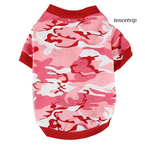 Áo Cotton Họa Tiết Rằn Ri Cho Thú Cưng