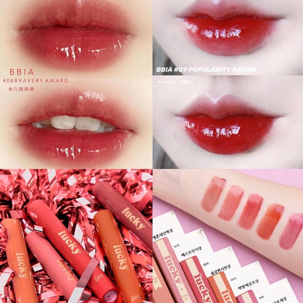 Son tint Bóng Bbia Lucky Shine tint ver2