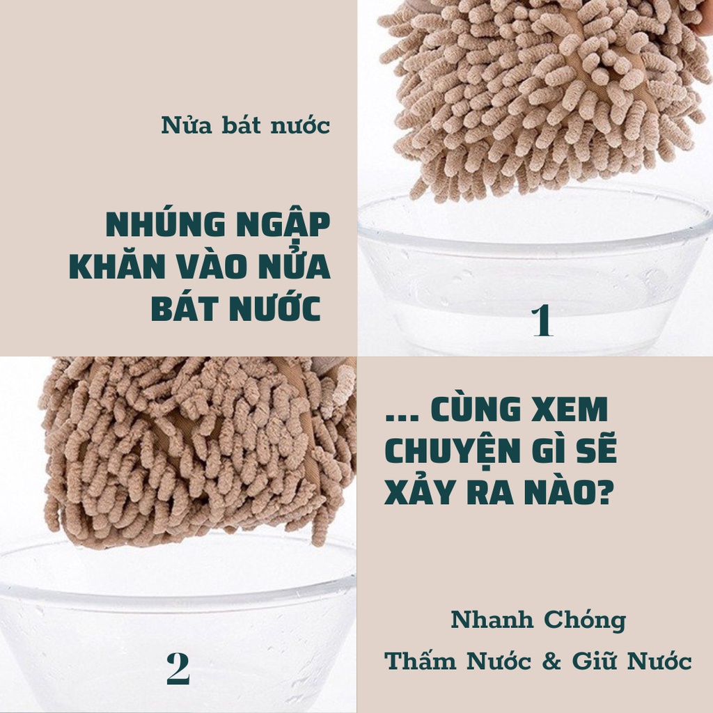 Khăn Lau Tay, Lau Nhà Bếp Royal Towel 28x13cm Dạng San Hô Treo Tường Hình Dễ Thương
