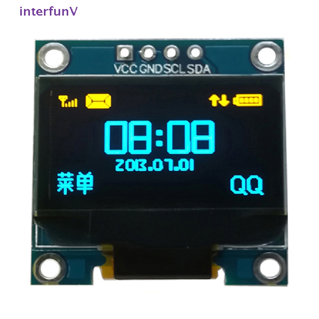 Mô Đun Màn Hình OLED 0.96 inch IIC SPI Series 4Pin VCC GND SCL SDA OLED Chuyên Dụng