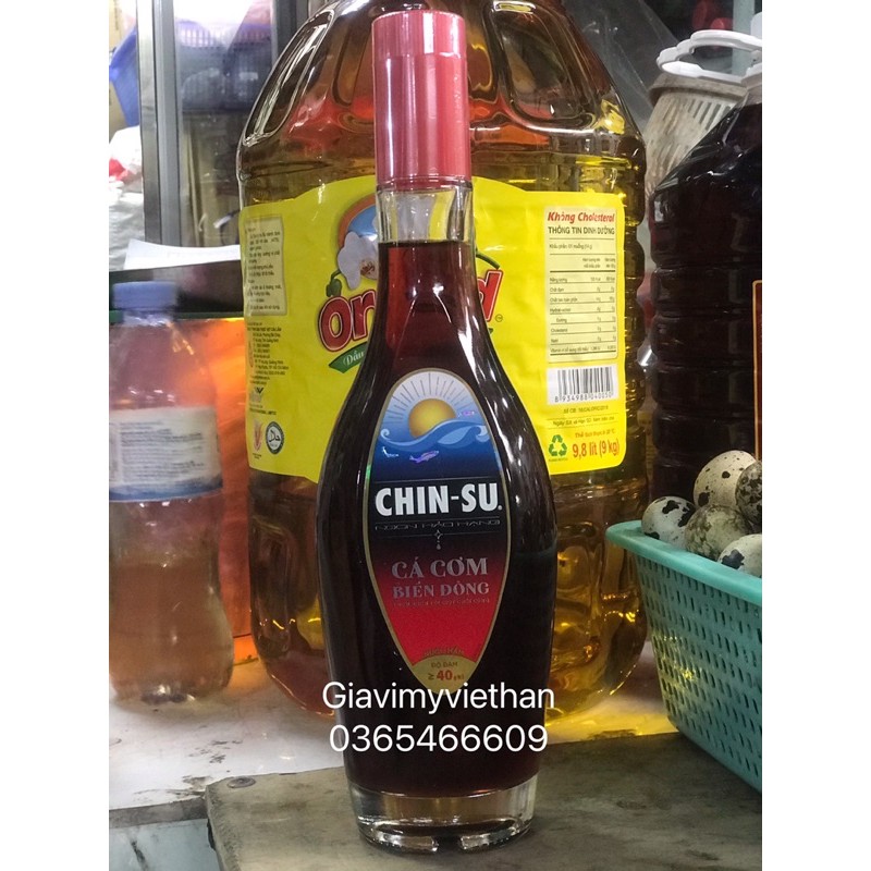 Nước Mắm Chin Su Cá Cơm Biển Đông