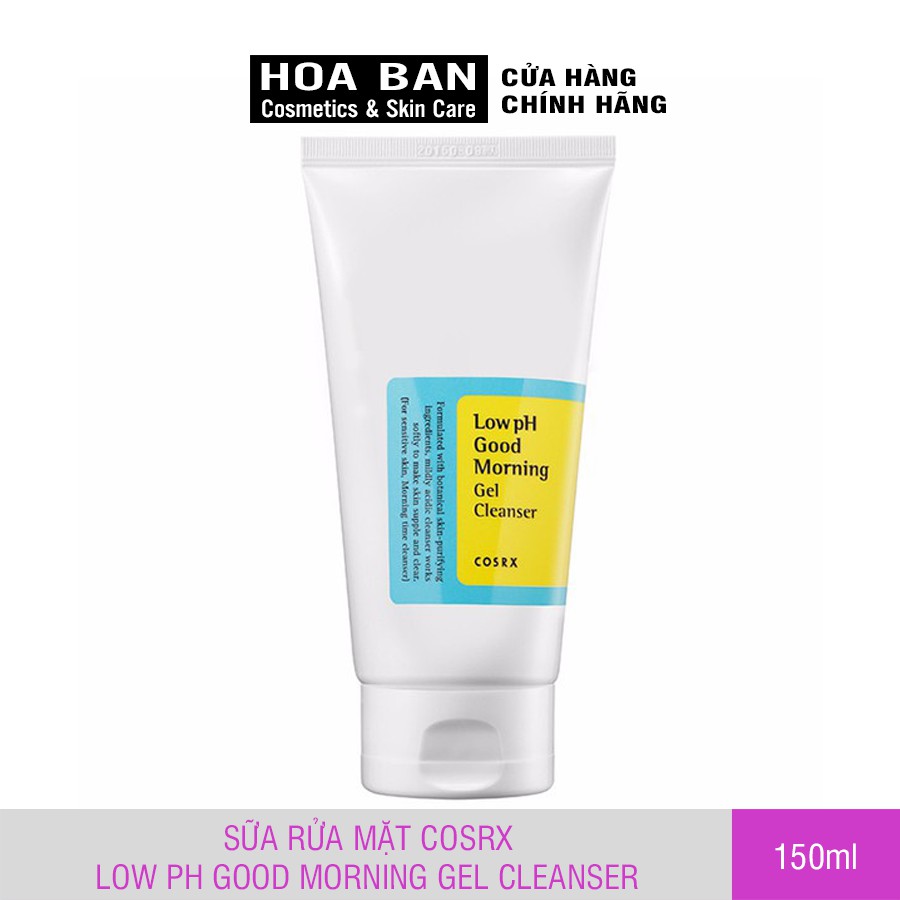 Sữa Rửa Mặt Dạng Gel Cosrx Low pH Good Morning Gel Cleanser